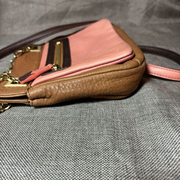 Pilcro and the Letterpress Pebble Leather Tan Crossbody bag - Picture 3 of 16